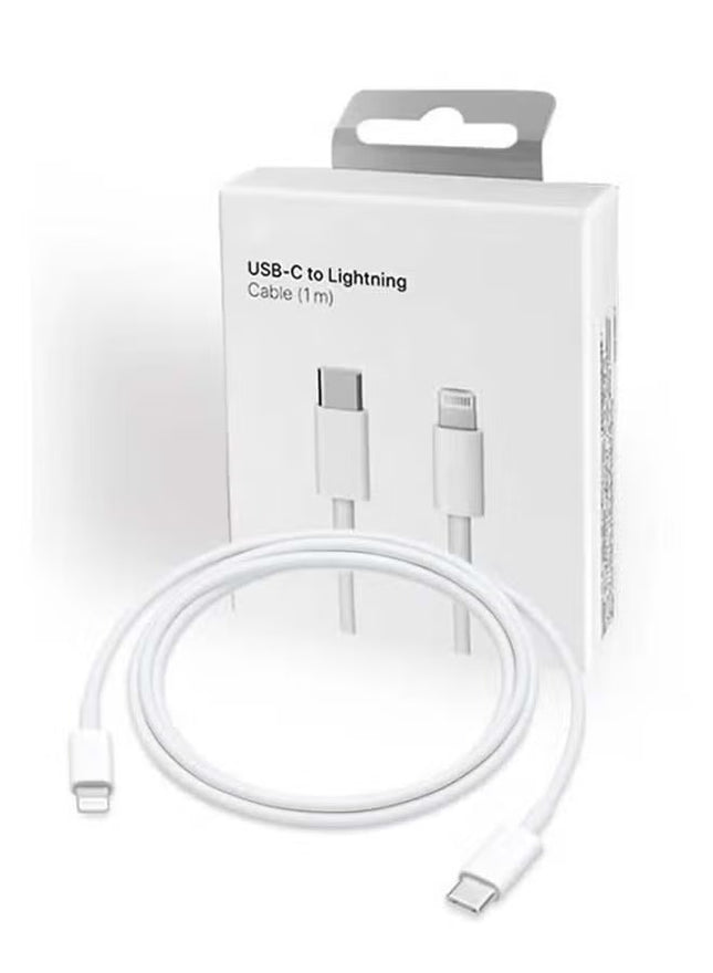 iPhone Charger Cable 1M[MFi Certified] USB C to Lightning Cable