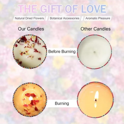6 Pack Scented Candles Gift Set, Aromatherapy Candle